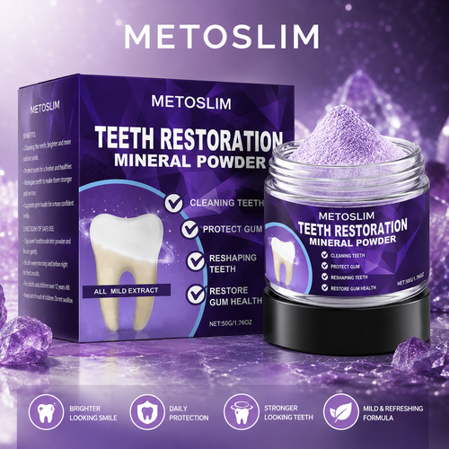 🦷METOSLIM™ Teeth Restoration Mineral Powder