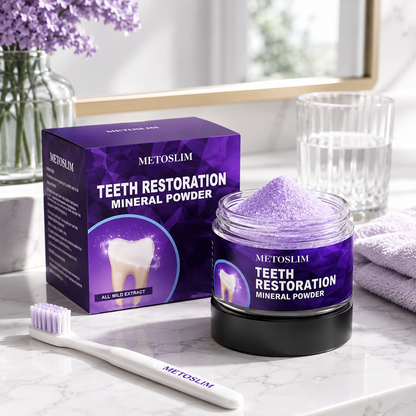 🦷METOSLIM™ Teeth Restoration Mineral Powder